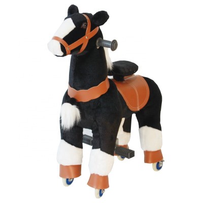 Plush pony ride on cycle toys 2020