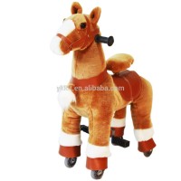 Small Plush Horse toy Scooter Toy for 3 - 8 Boys&Girls